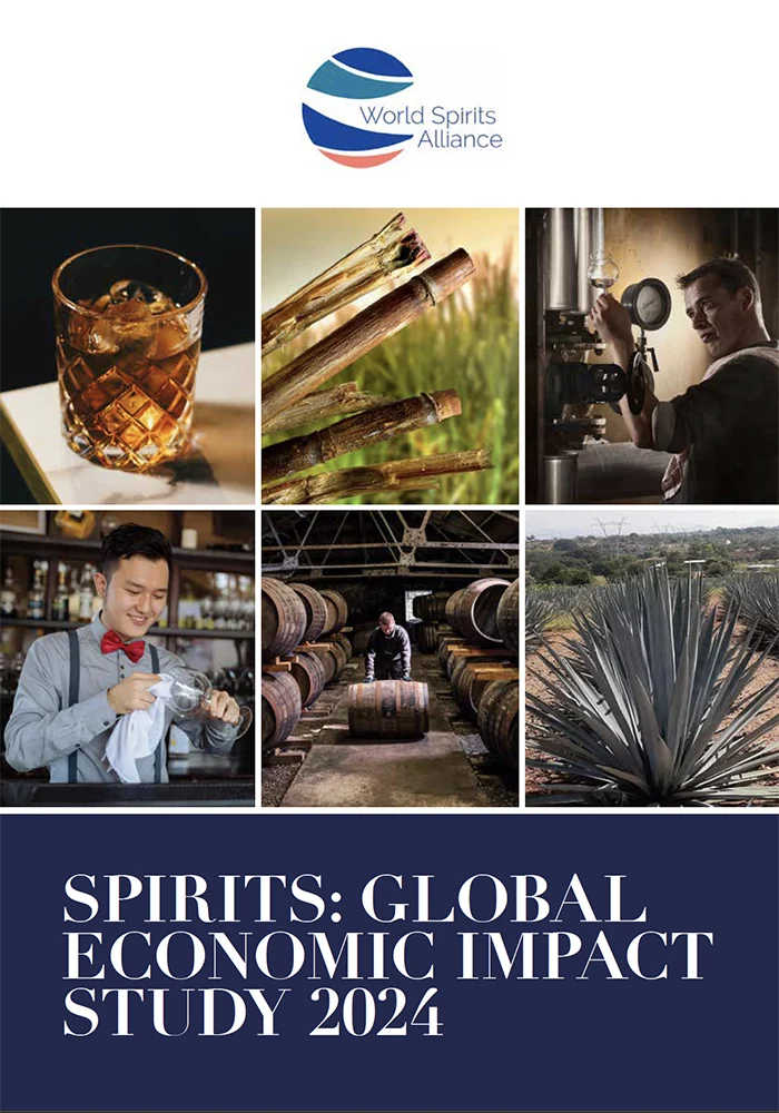 Cover of – Spirits: Global Economic Impact Study 2024
